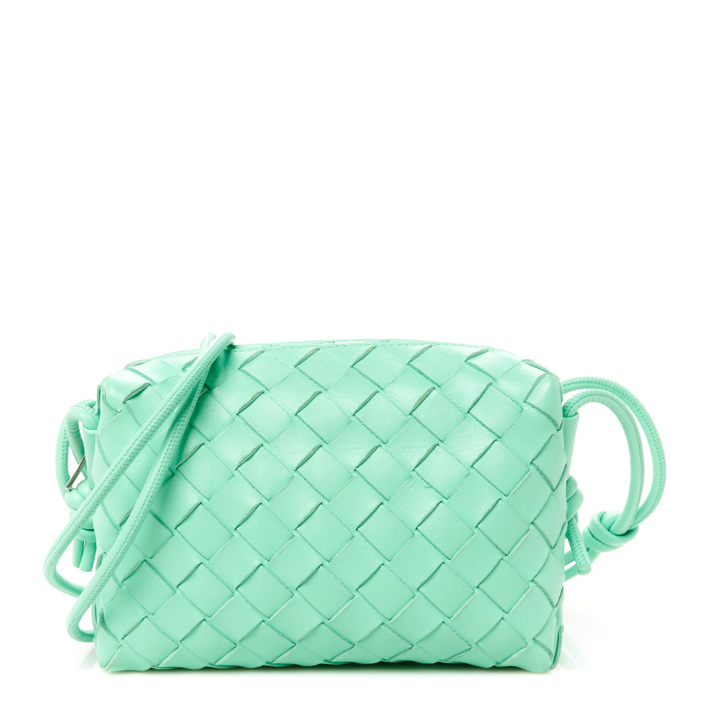 Nappa Intrecciato Mini Loop Camera Bag Siren