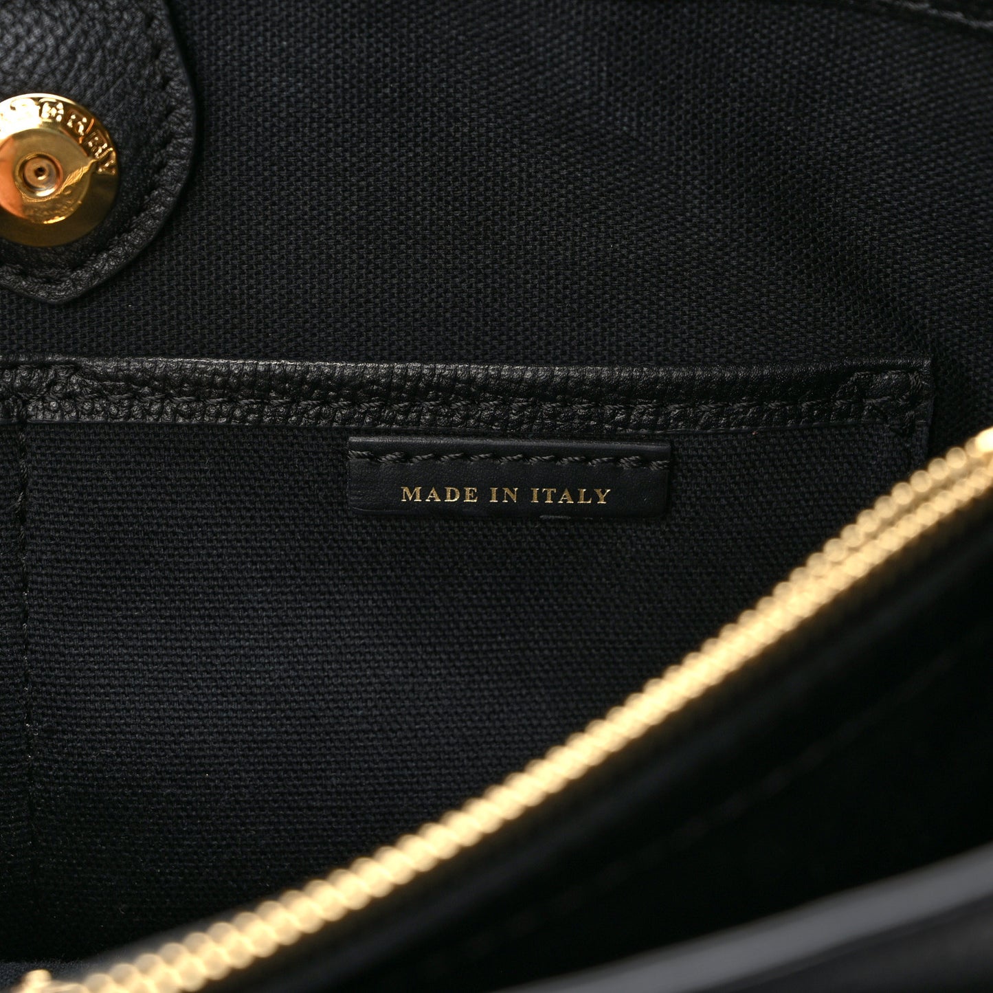 Derby Calfskin House Check Medium Banner Tote Black