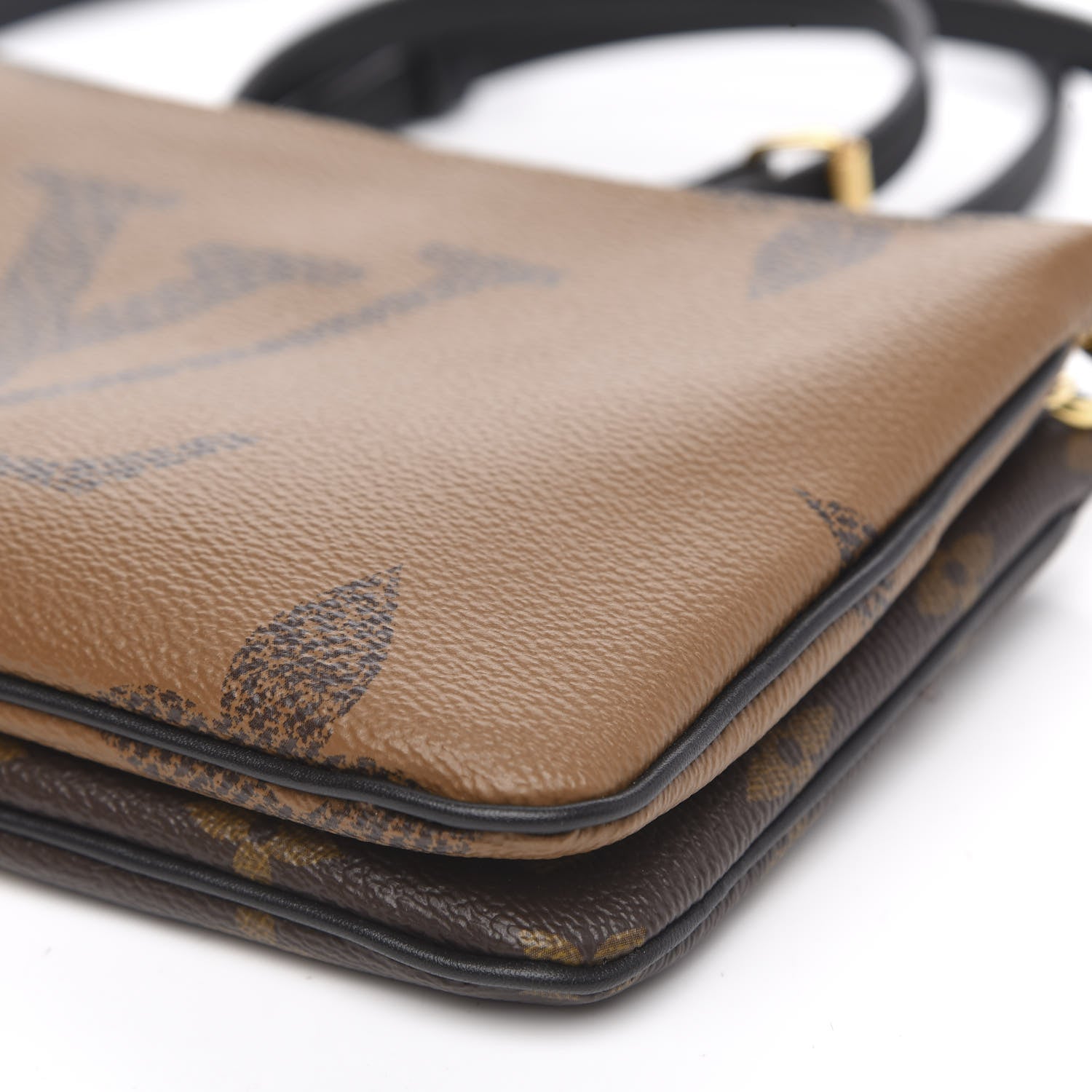 Louis Vuitton Reverse Monogram Giant Double Zip Pochette 10 of 11