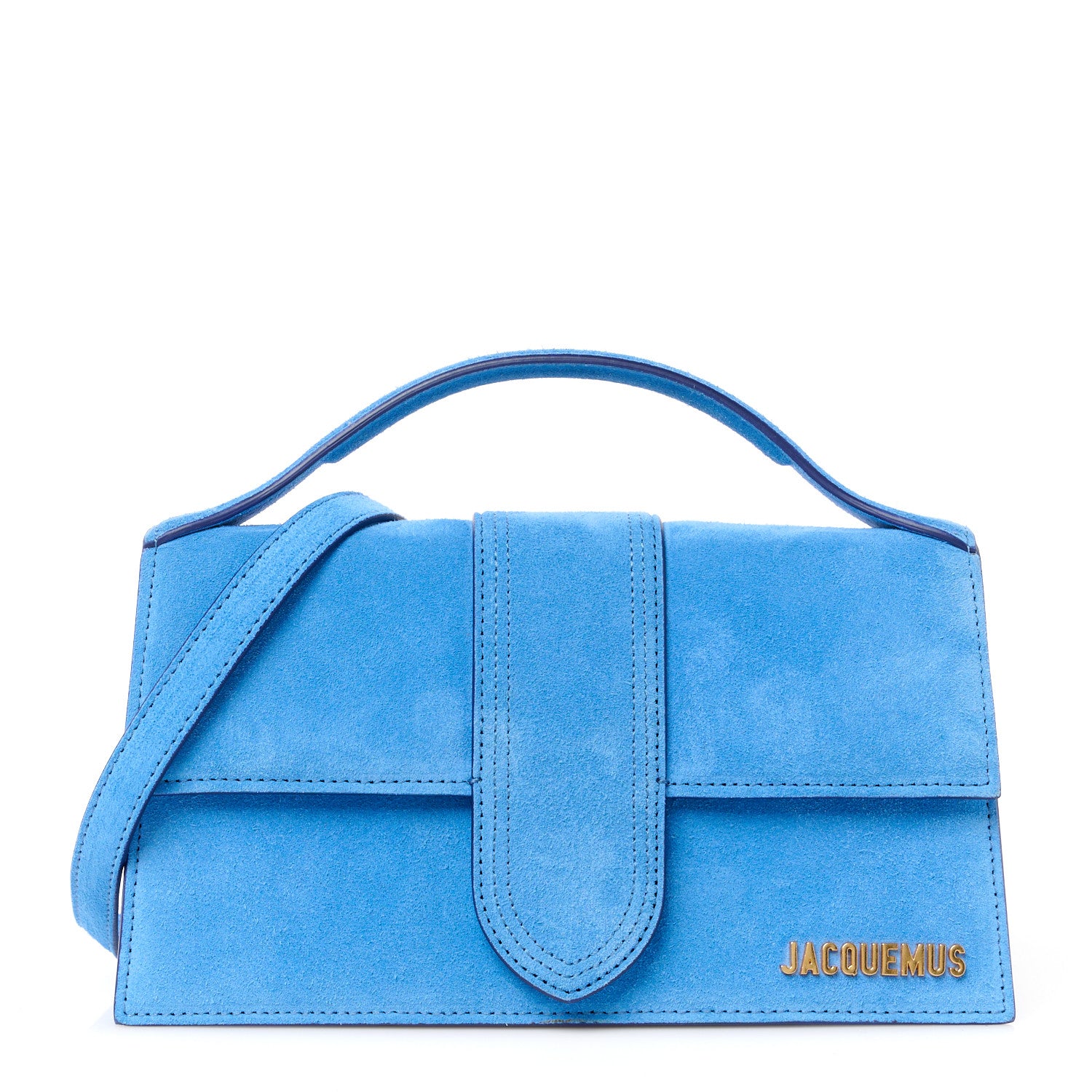 Jacquemus Nubuck Le Grand Bambino Blue 1 of 9