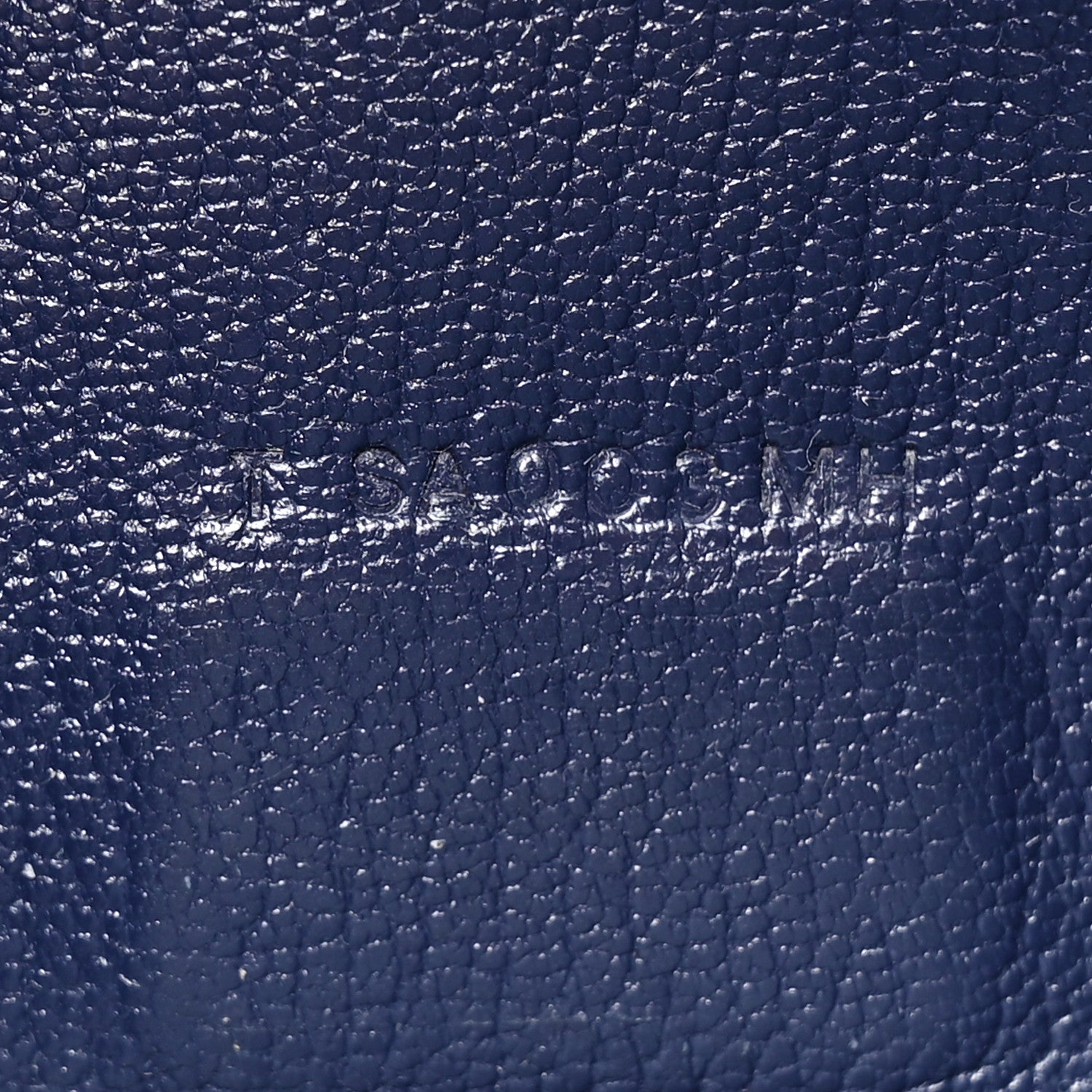 Hermes Ostrich Bearn Wallet Bleu Iris 9 of 17