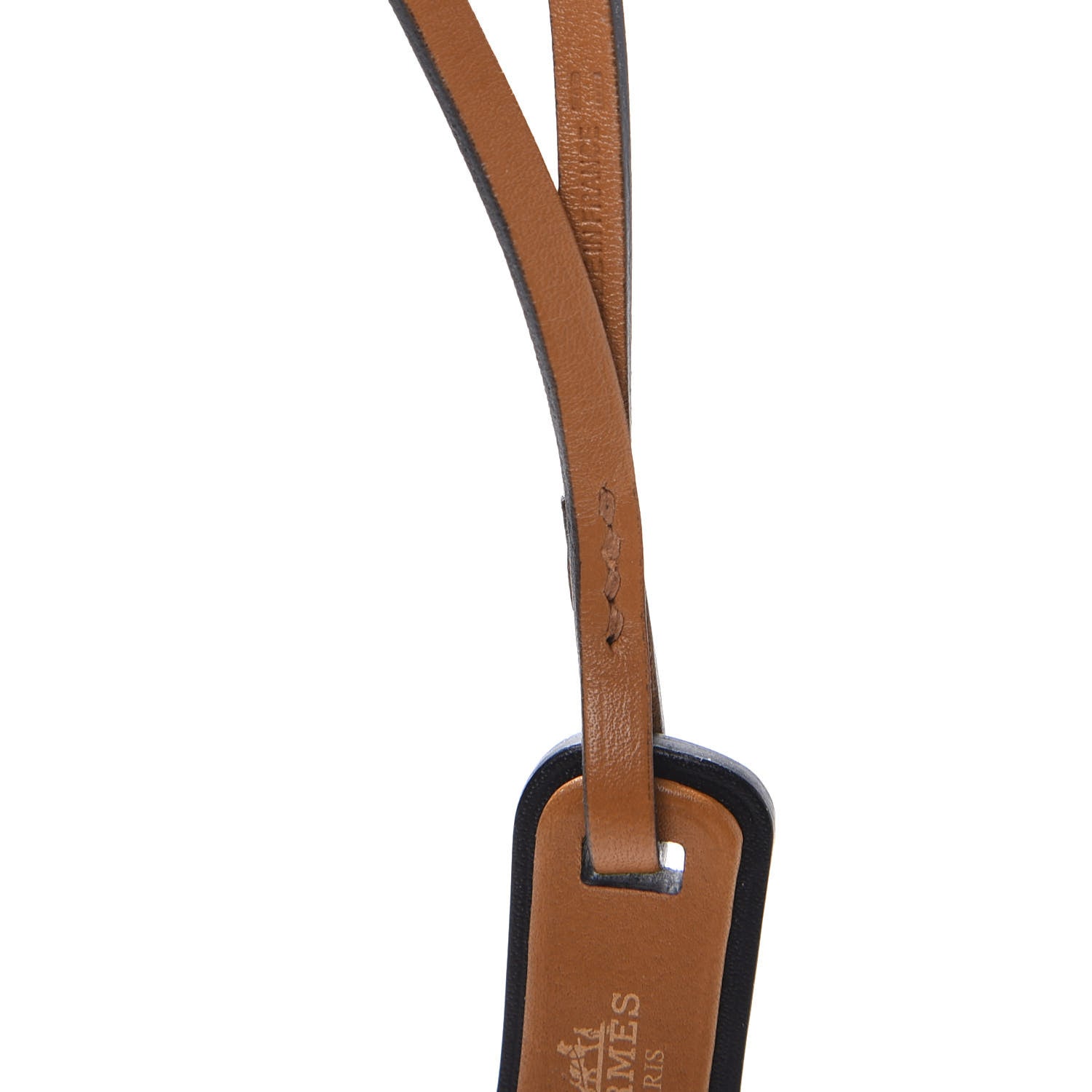 Hermes Lizard Butler Calfskin Oran Nano Bag Charm Mykonos 4 of 5