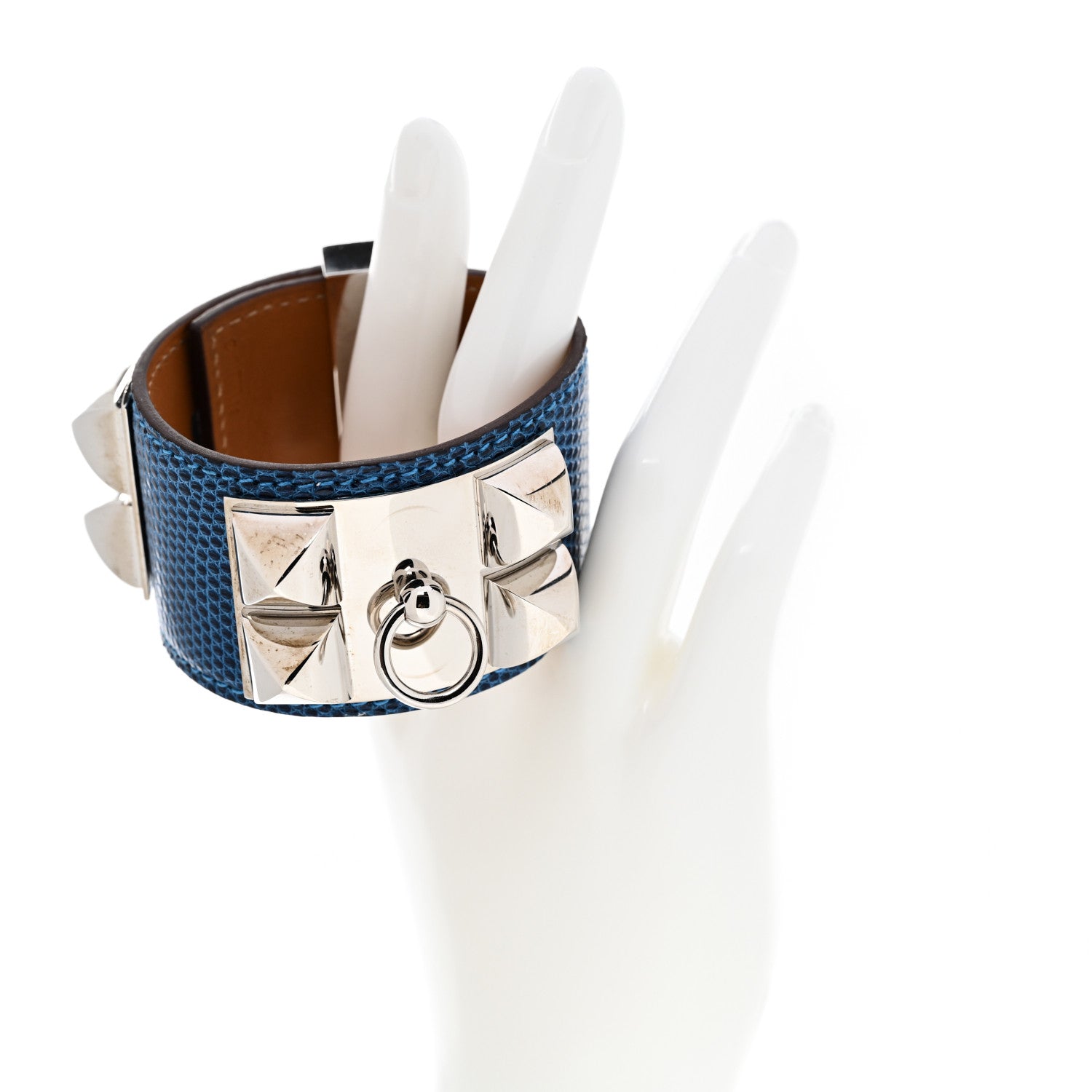 Hermes Lizard Collier De Chien CDC Bracelet XS Mykonos 2 of 7