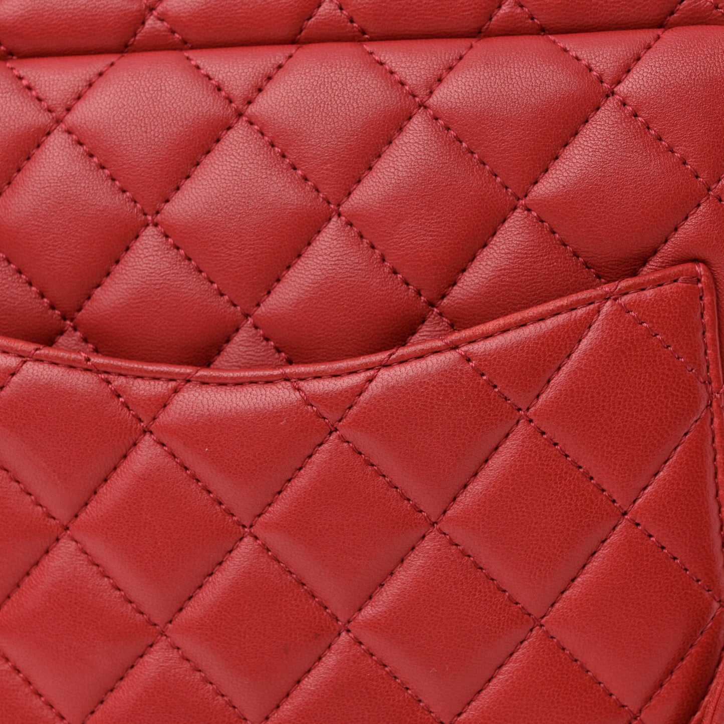 Lambskin Quilted Small Urban Spirit Backpack Red