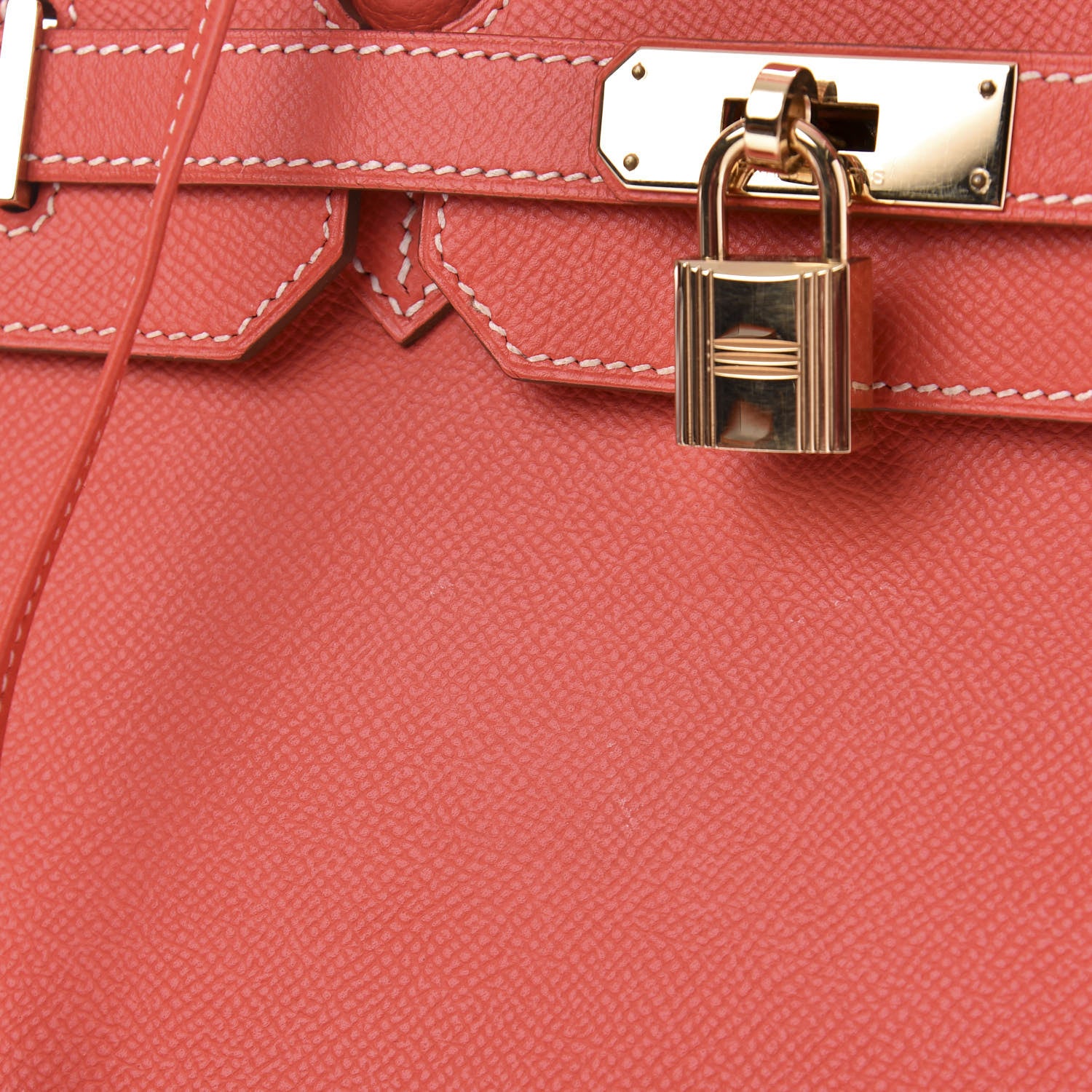 Hermes Epsom Candy Birkin 35 Rose Jaipur Gold 18 of 19