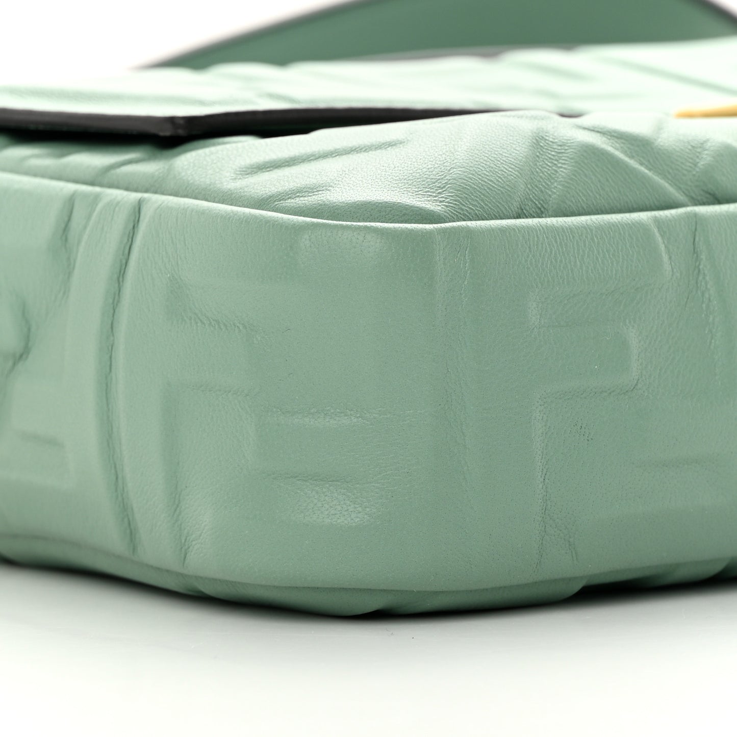 Nappa FF 1974 Embossed Baguette Menta