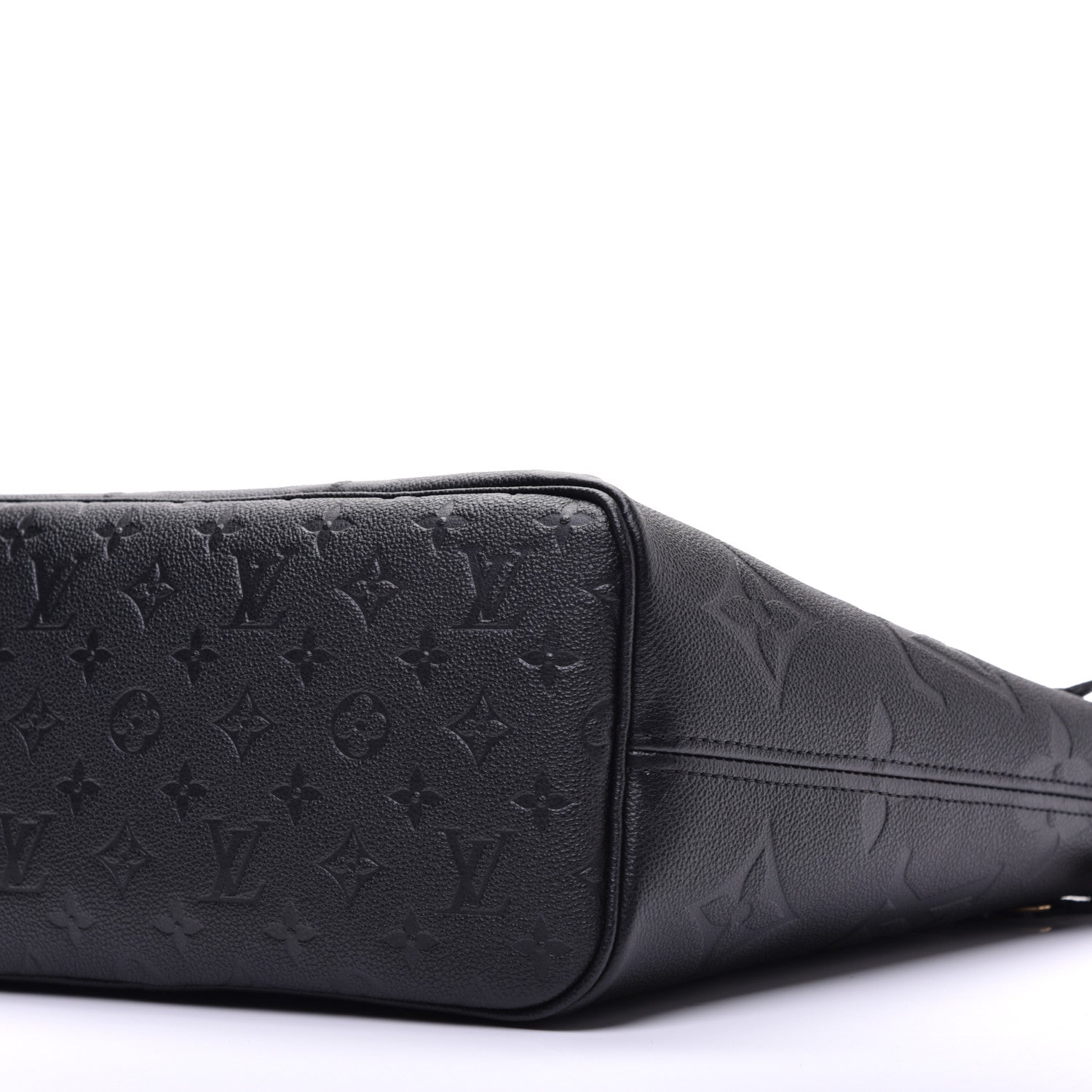Louis Vuitton Empreinte Monogram Giant Neverfull MM Black 8 of 9