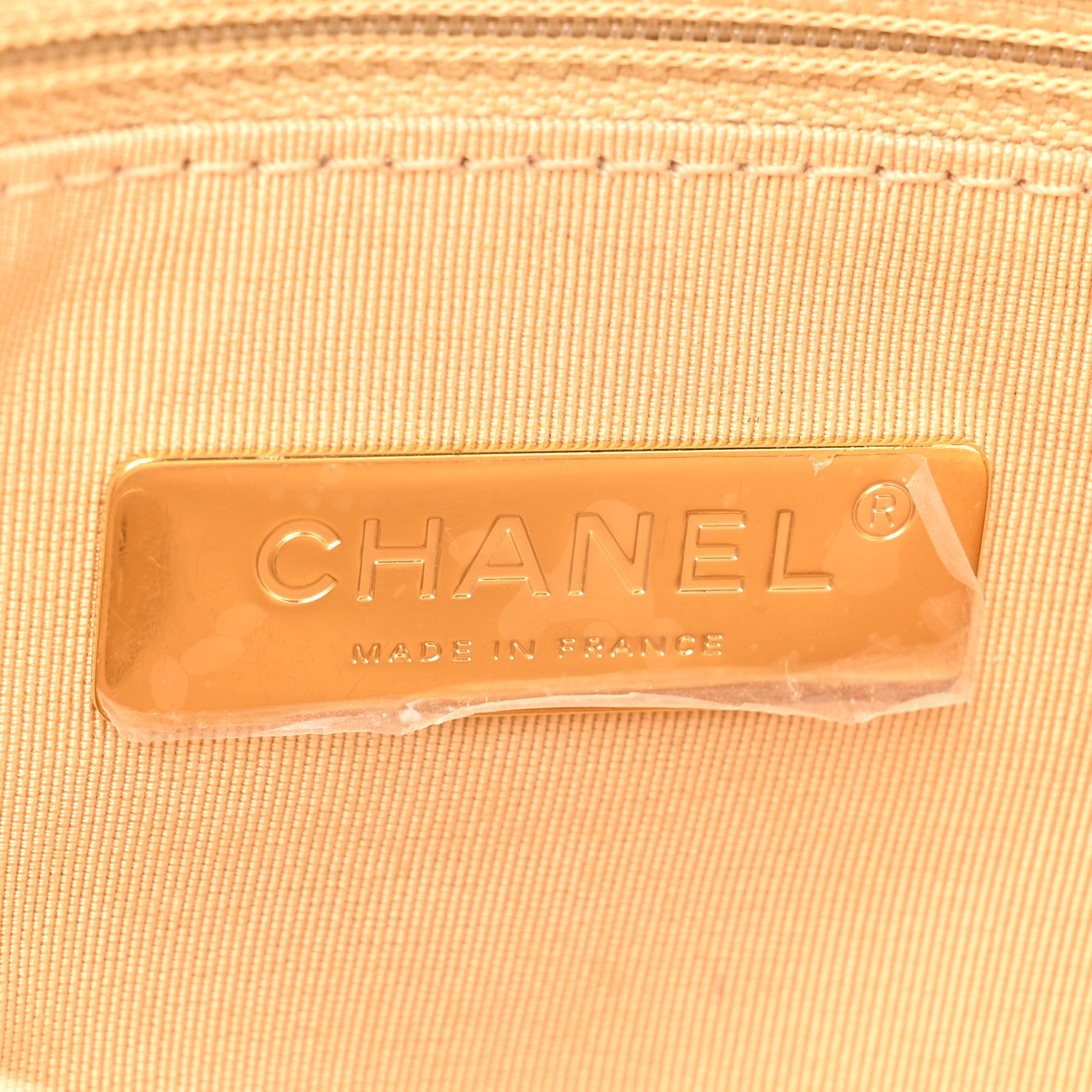 Chanel Metallic Lambskin Quilted Medium Chanel 19 Flap Gold 6 of 14
