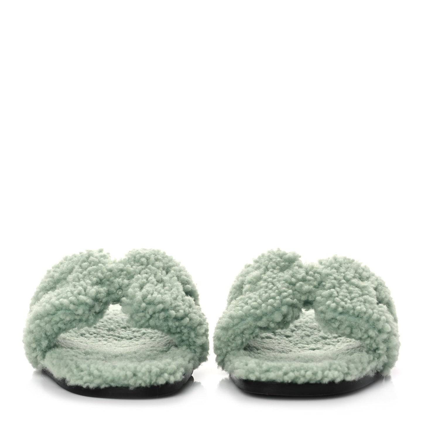 Woolskin Oran Sandals 37.5 Vert D'Eau