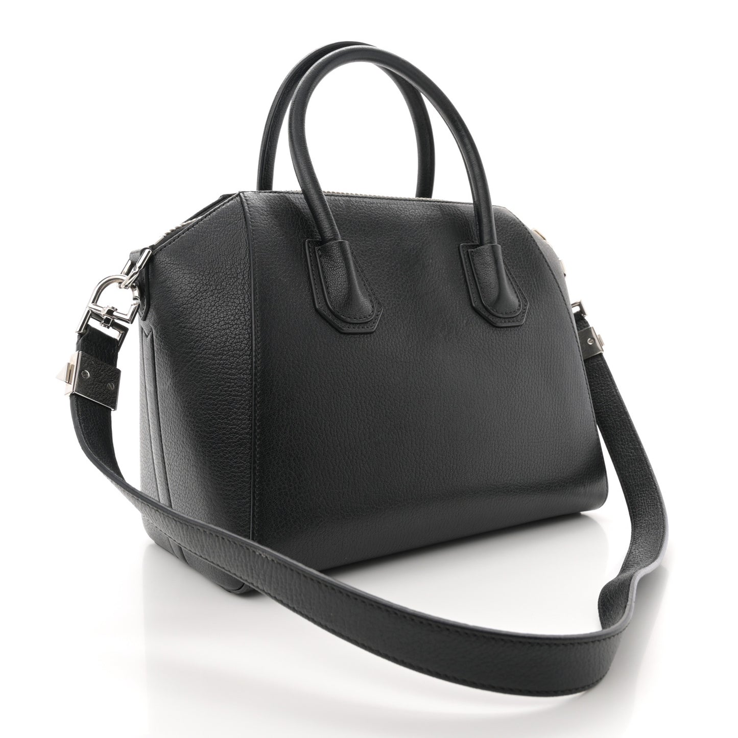 Sugar Goatskin Small Antigona Black