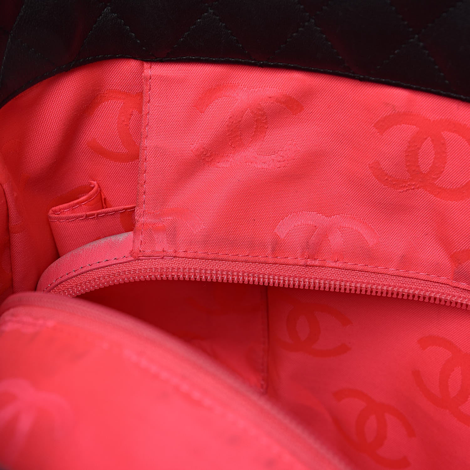 Chanel Calfskin Quilted Large Cambon Tote Black 11 of 16