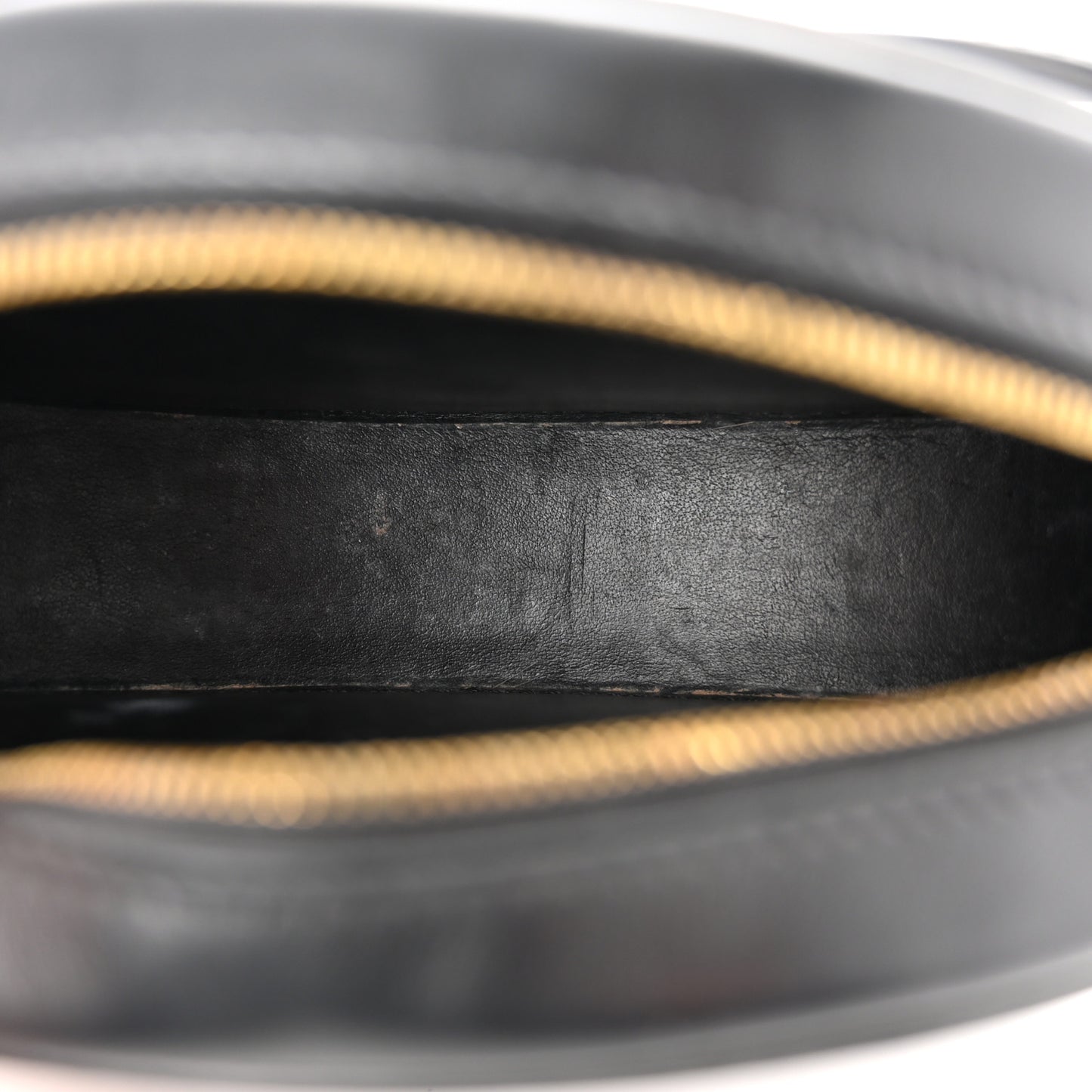 Smooth Calfskin Cuir Triomphe Oval Bag Black