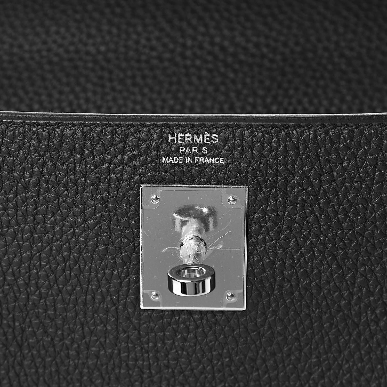 Hermes Togo Kelly Retourne 28 Black 6 of 12
