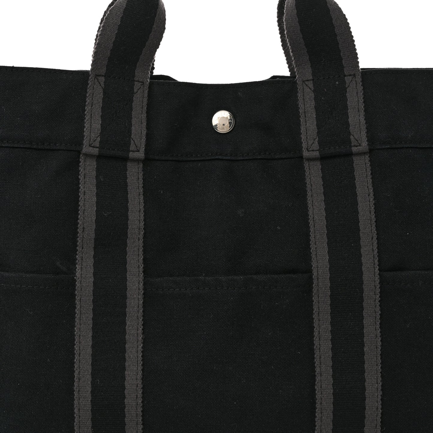 Canvas Herline MM Tote Black