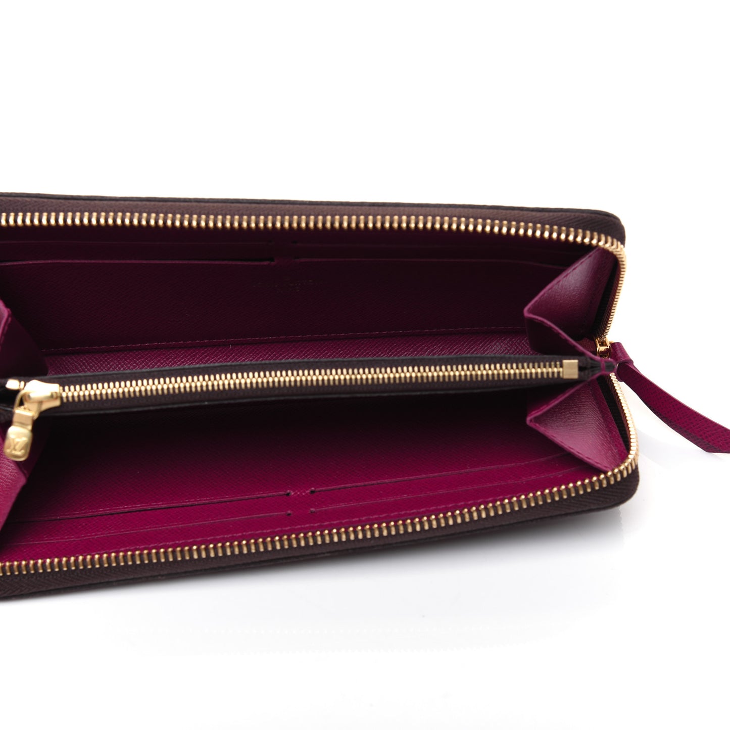 Monogram Clemence Wallet Fuchsia
