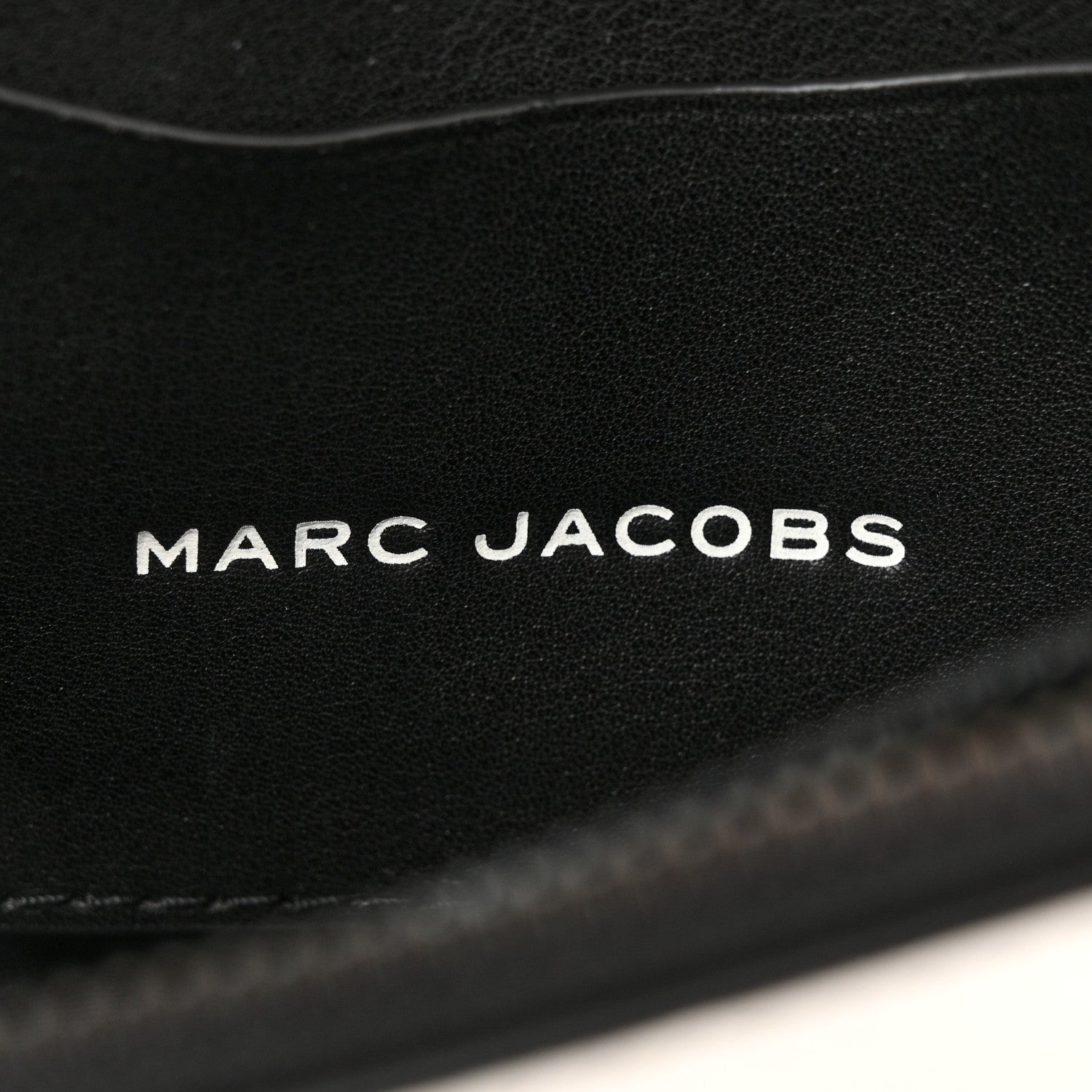 Marc Jacobs Lambskin J Marc Mini Shoulder Bag White Black 6 of 12