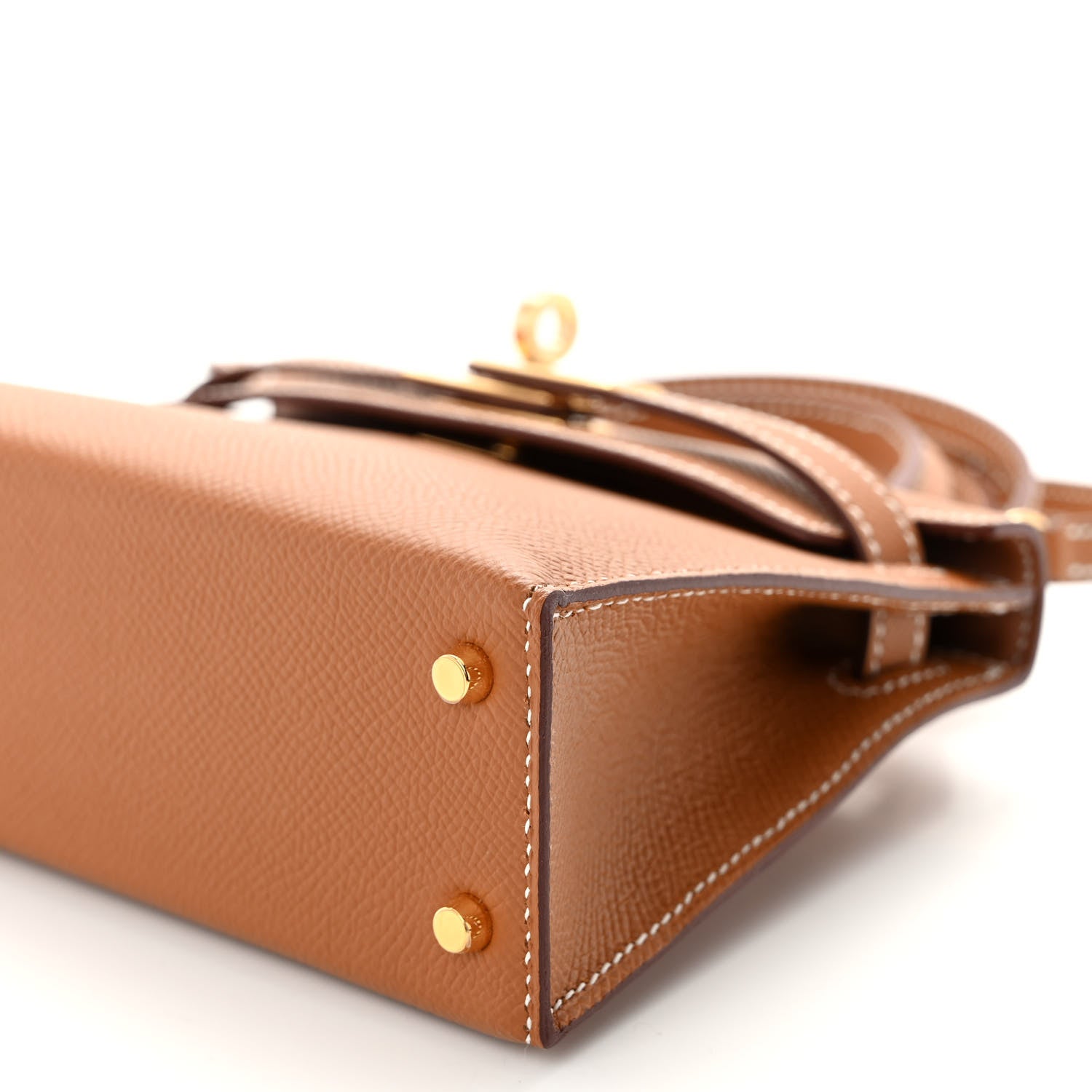 Hermes Epsom Mini Kelly Sellier 20 Gold 9 of 10