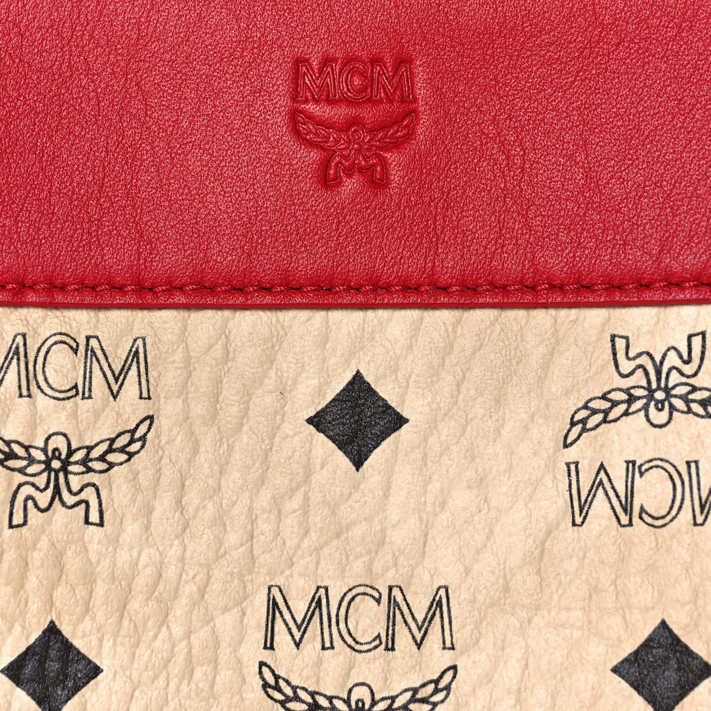 Visetos Klara Crossbody Bag Beige Red