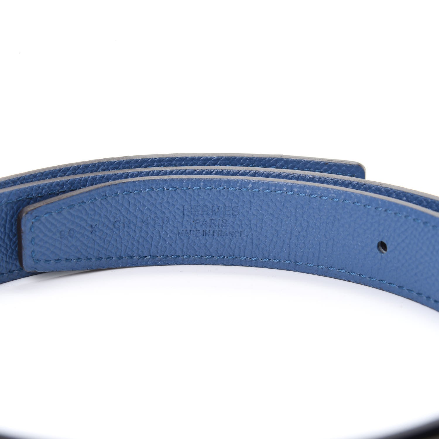Hermes Swift Epsom 24mm Belt Strap 90 Black 3 of 5