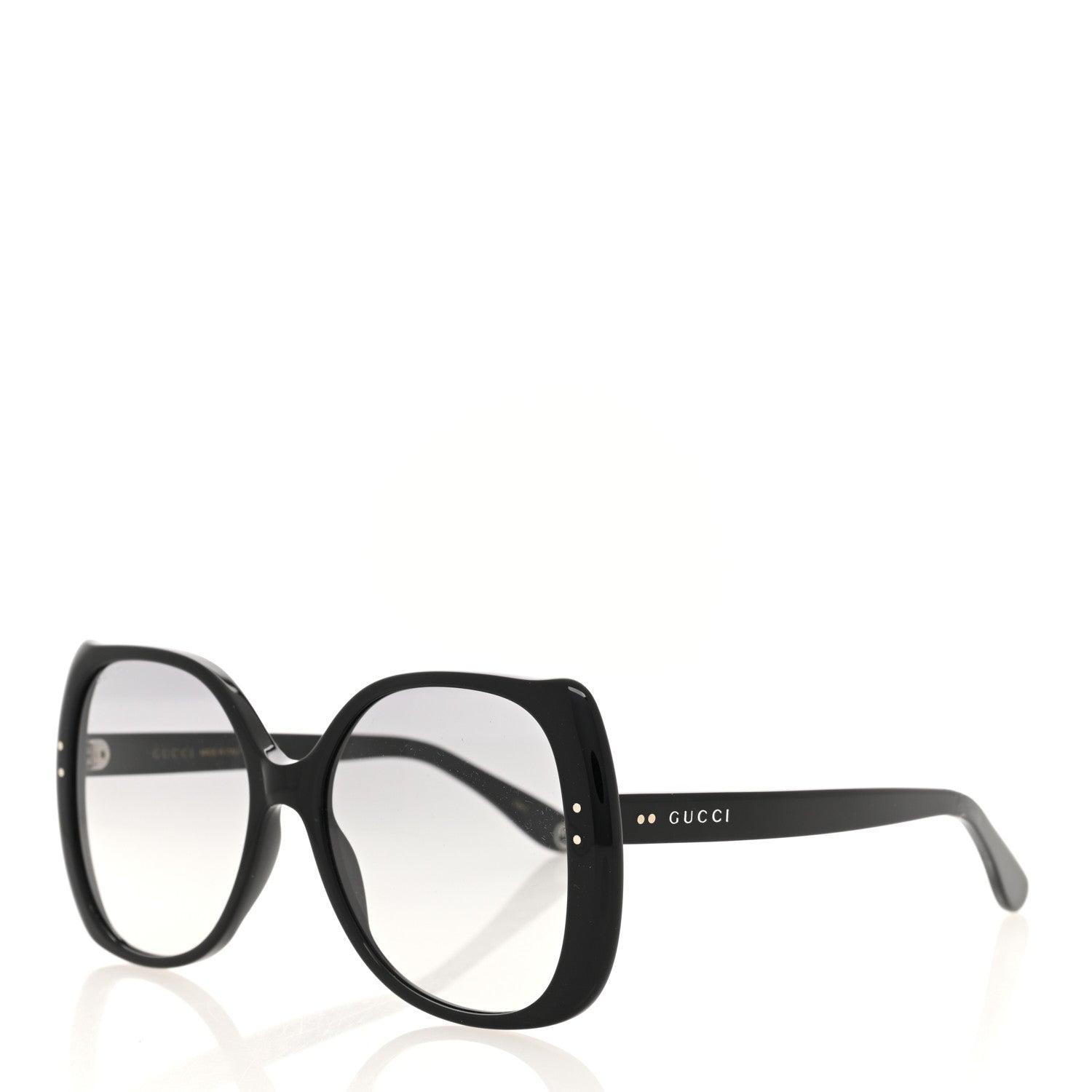 Gucci Acetate Square Frame Sunglasses GG0472S Black 1 of 8