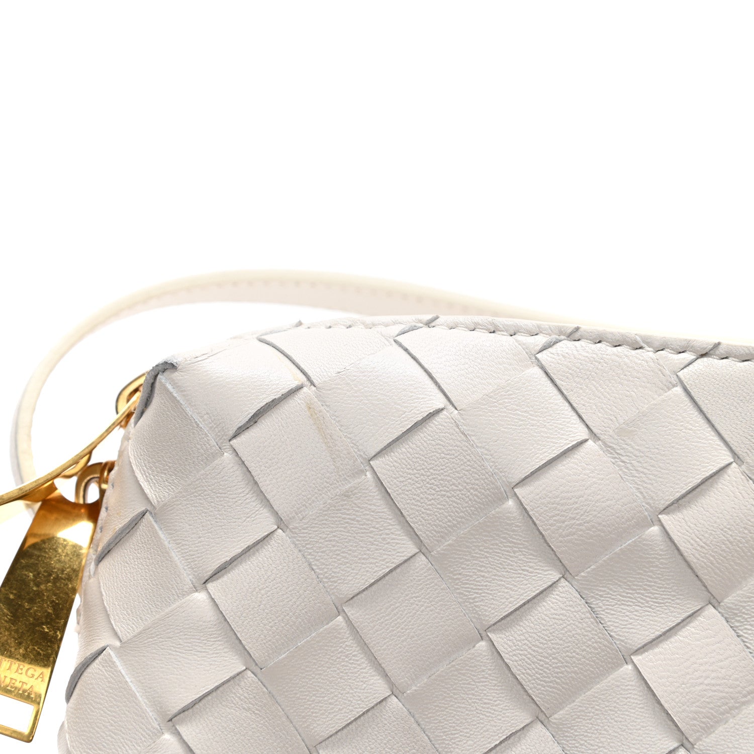 Bottega Veneta Nappa Intrecciato Crossbody White 10 of 10