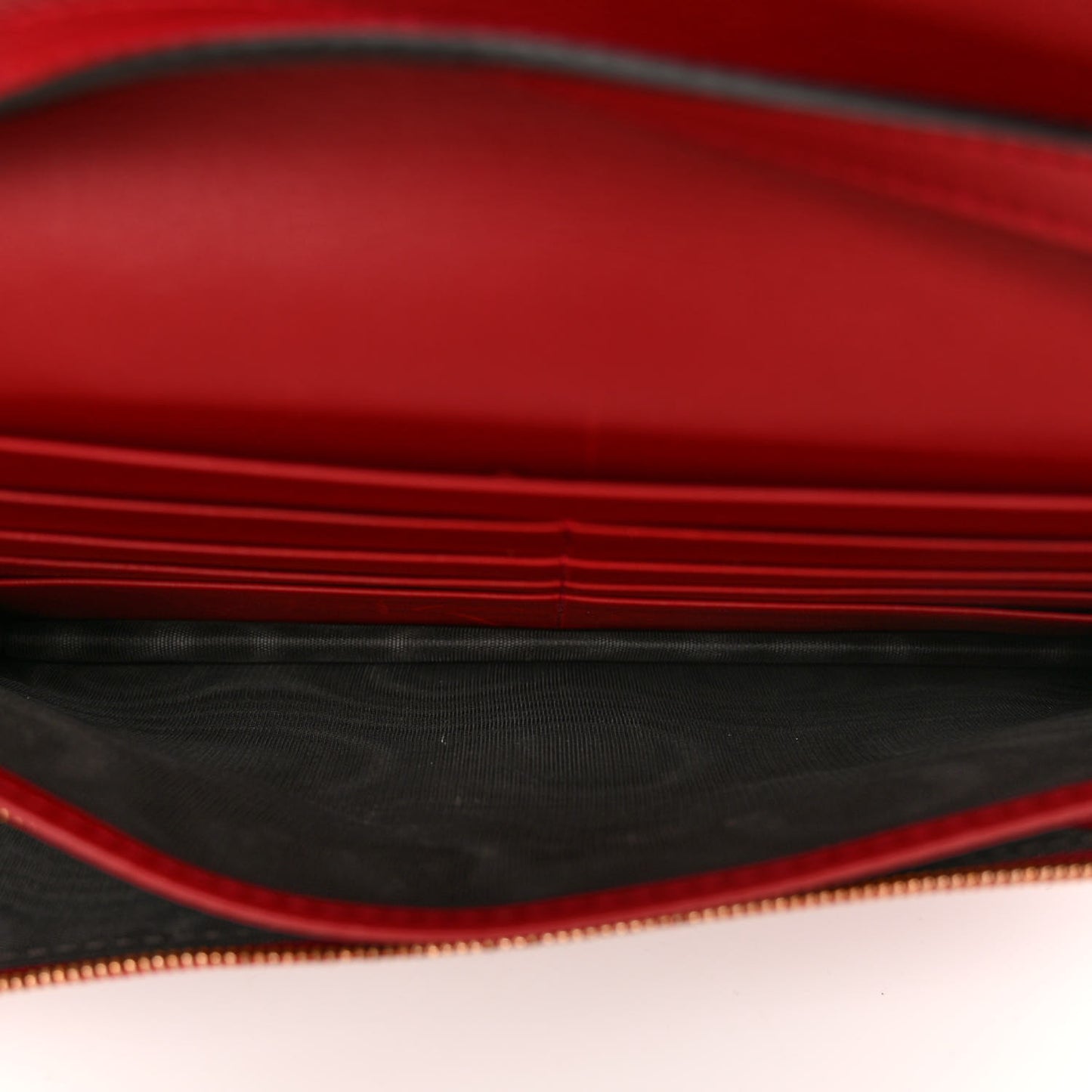 Microguccissima Crossbody Wallet Red