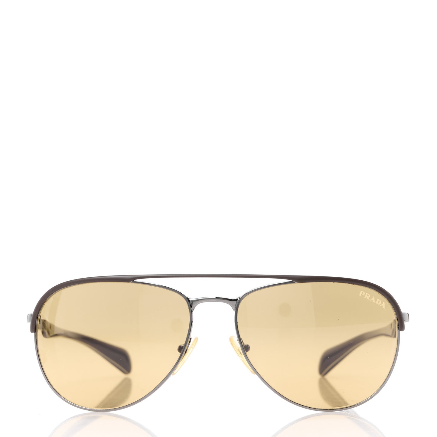 Metal Aviator Sunglasses PR51QS Black