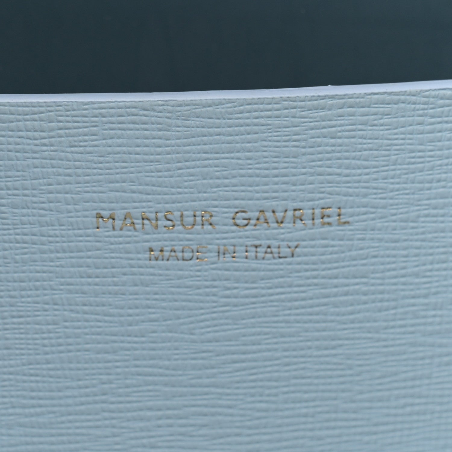 Mansur Gavriel Saffiano Small Zip Tote Light Blue 6 of 11