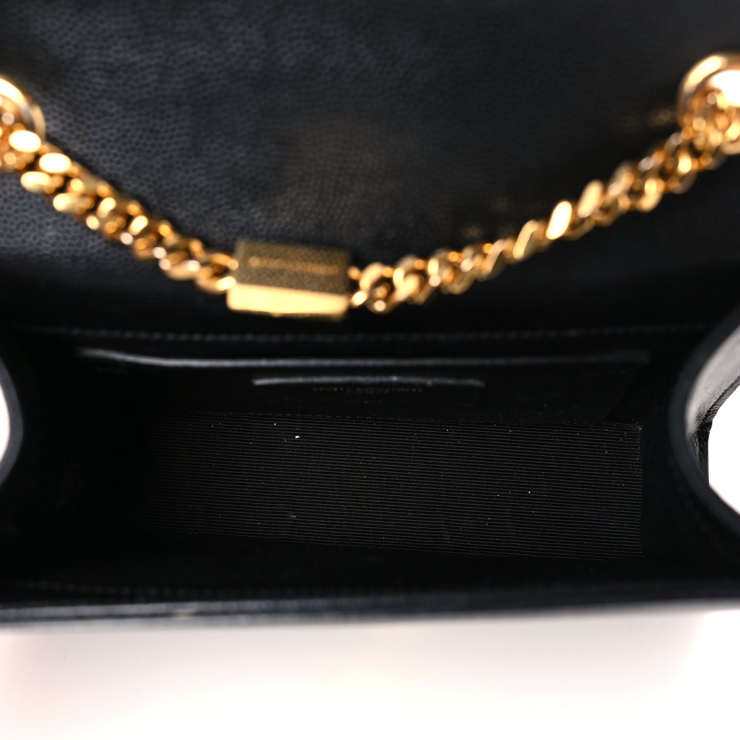 Grain De Poudre Small Monogram Kate Satchel Black