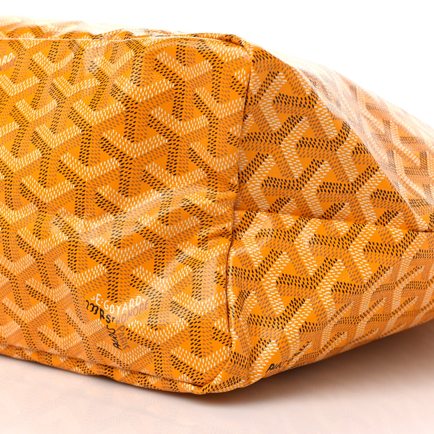 Goyardine Saint Louis PM Yellow