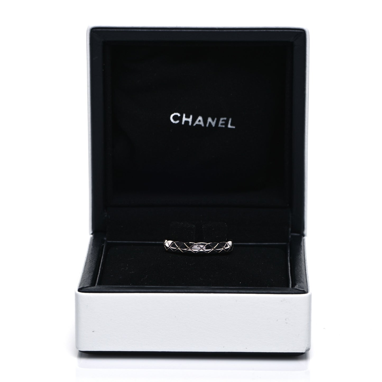18K White Gold Mini Coco Crush Ring 51 5.75