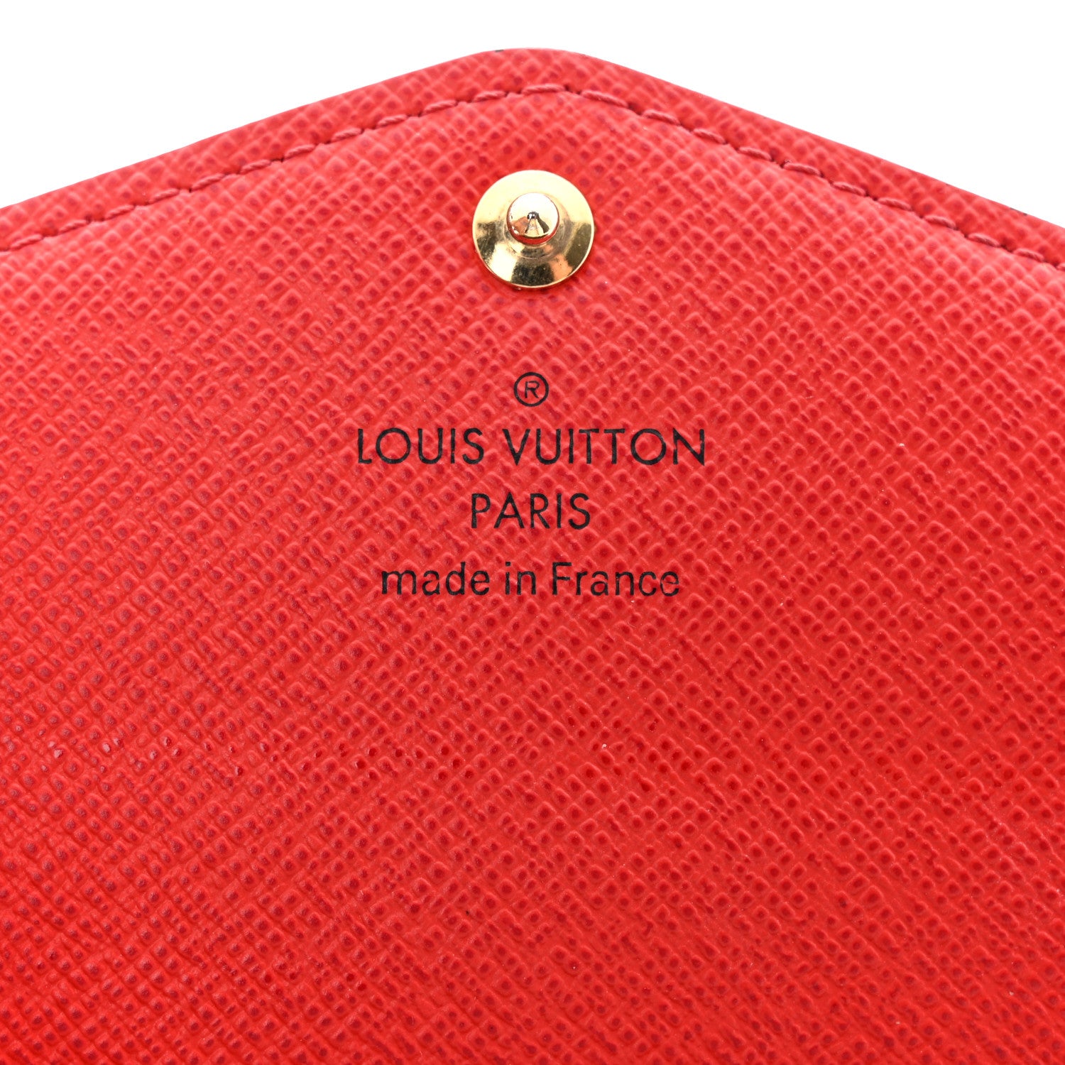 Louis Vuitton Monogram Sarah Wallet NM Coquelicot 7 of 12