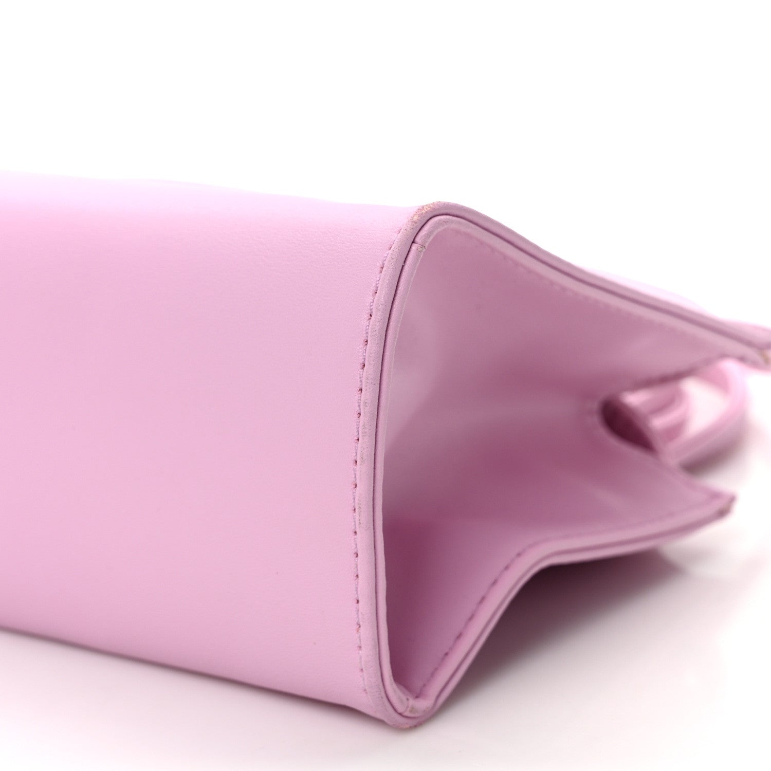 Telfar Vegan Leather Small Shopping Bag Bubblegum 8 of 8