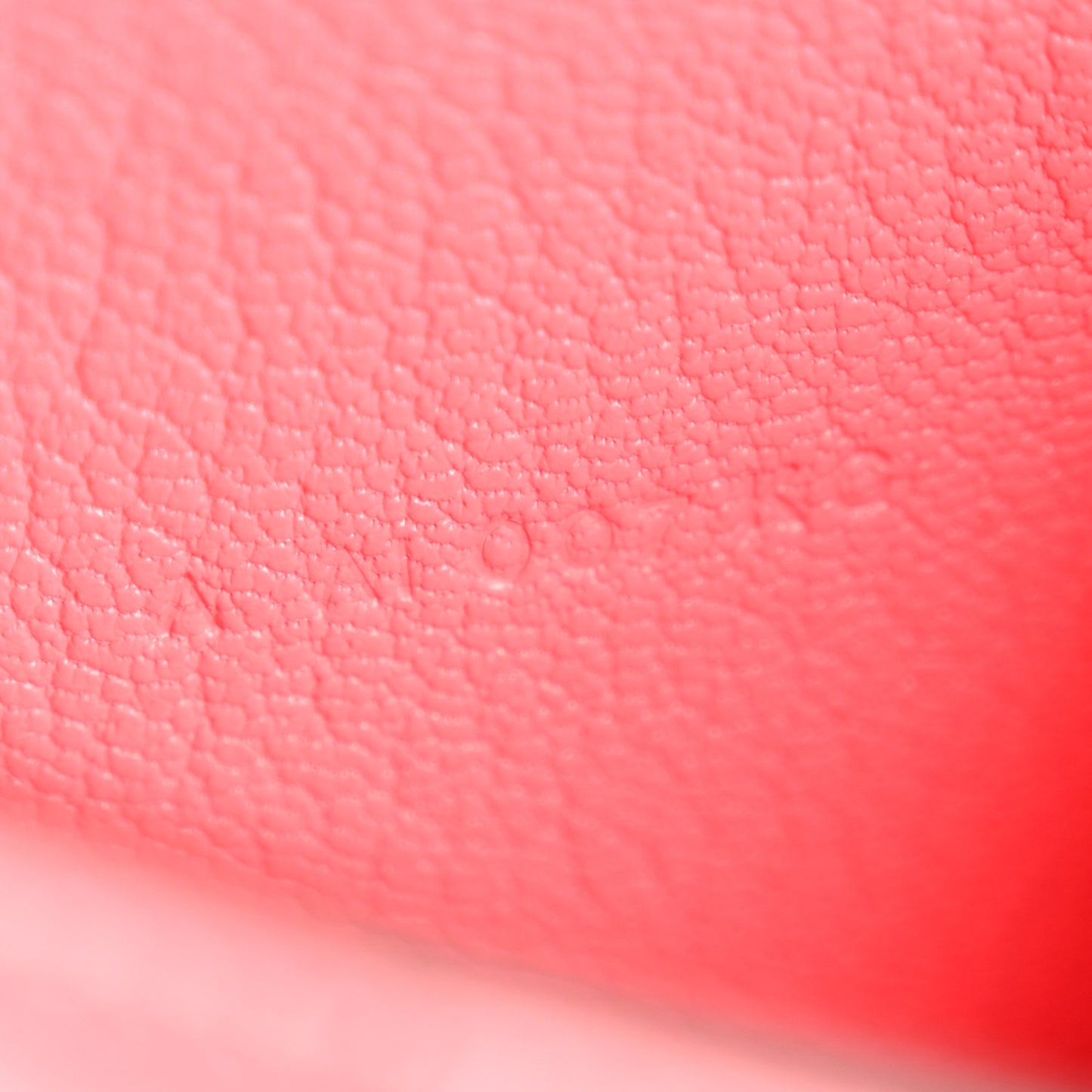 Chevre Mysore Kelly Medium Wallet Rose Lipstick
