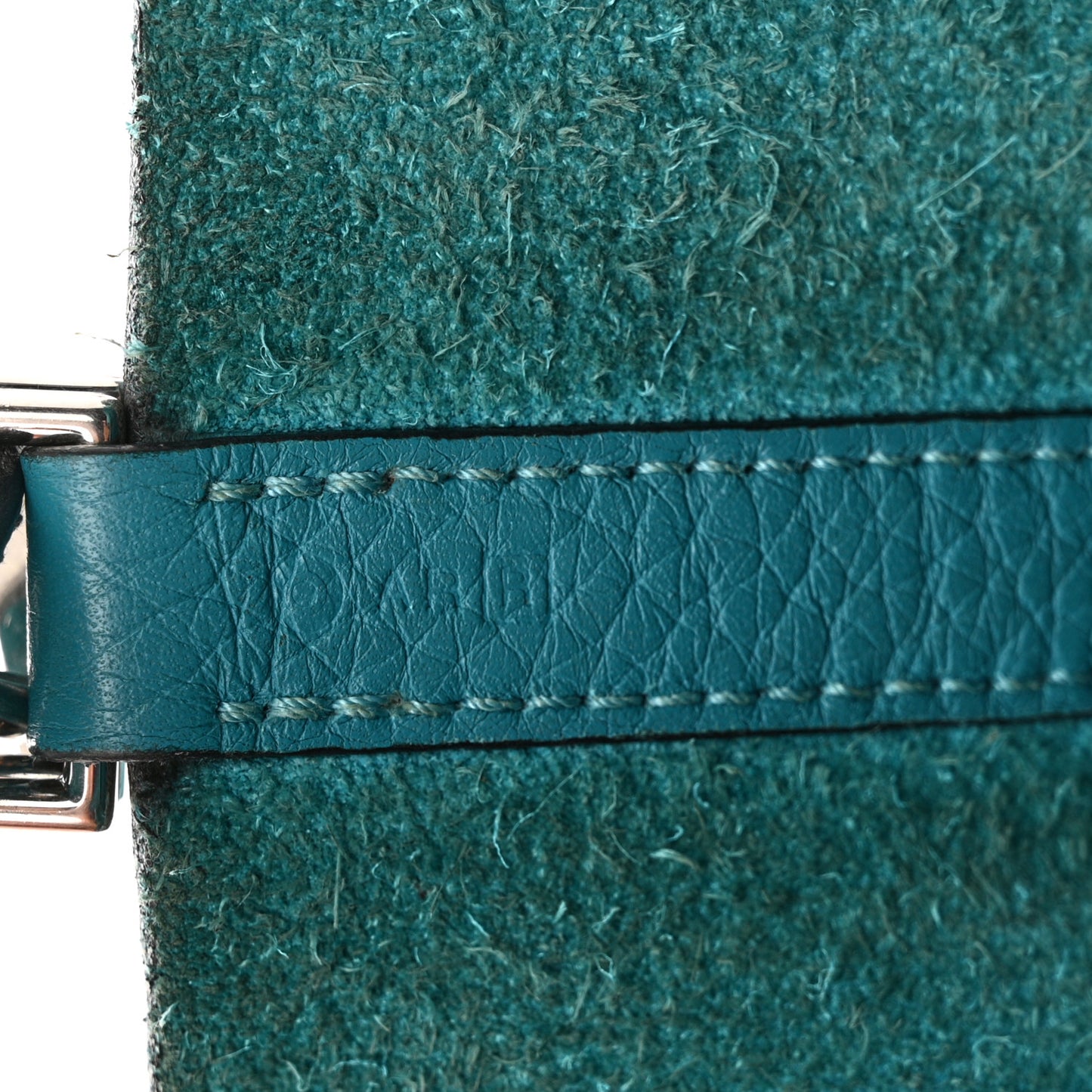 Taurillon Clemence Picotin Lock 22 MM Turquoise