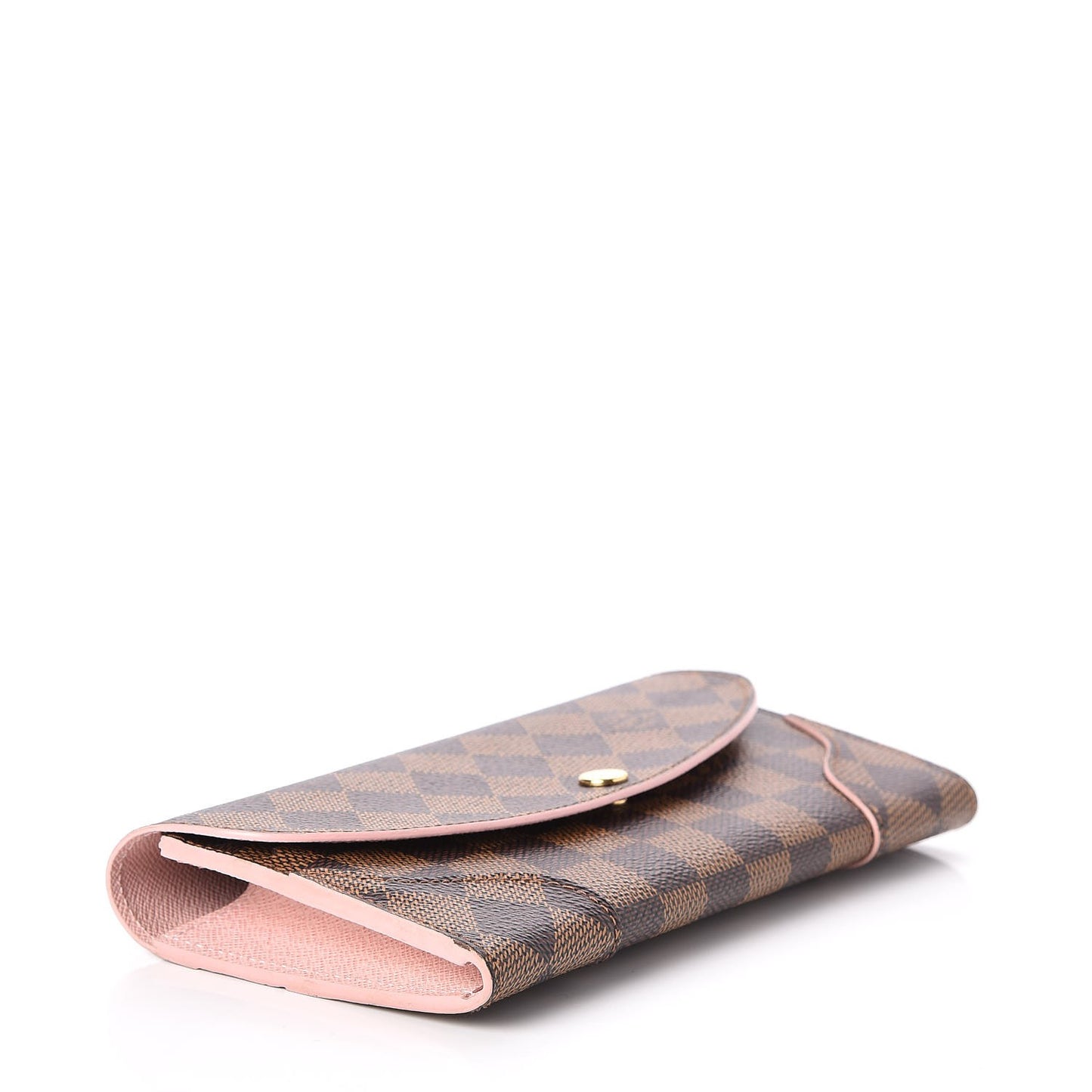Damier Ebene Caissa Wallet Rose Ballerine