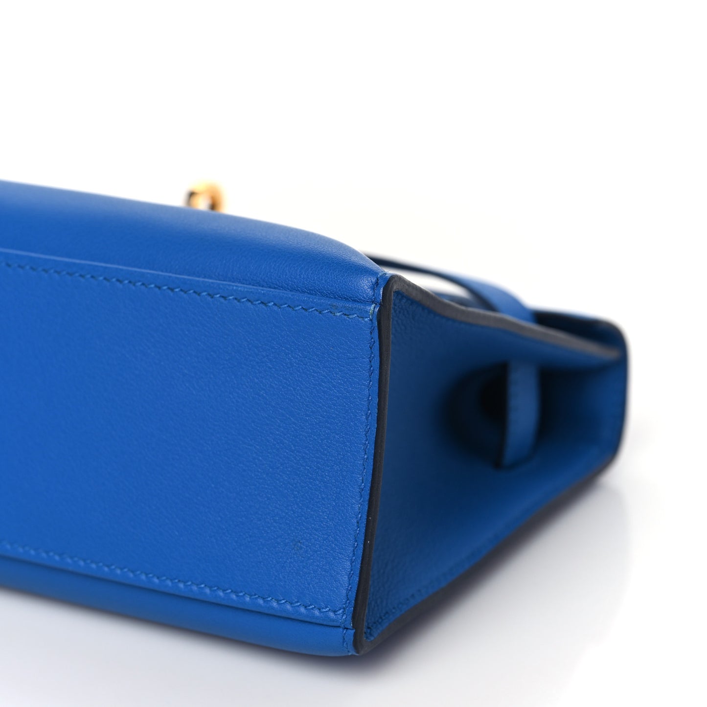 Swift Kelly Pochette Clutch Bleu Zellige