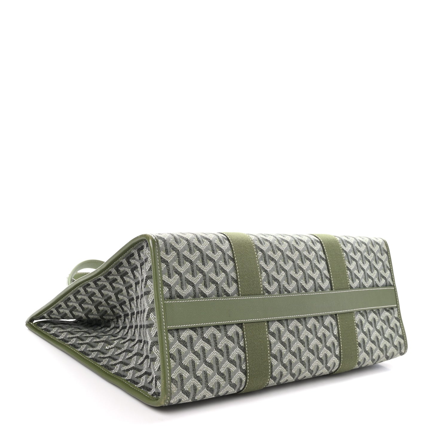 Goyardine Villette MM Tote Khaki