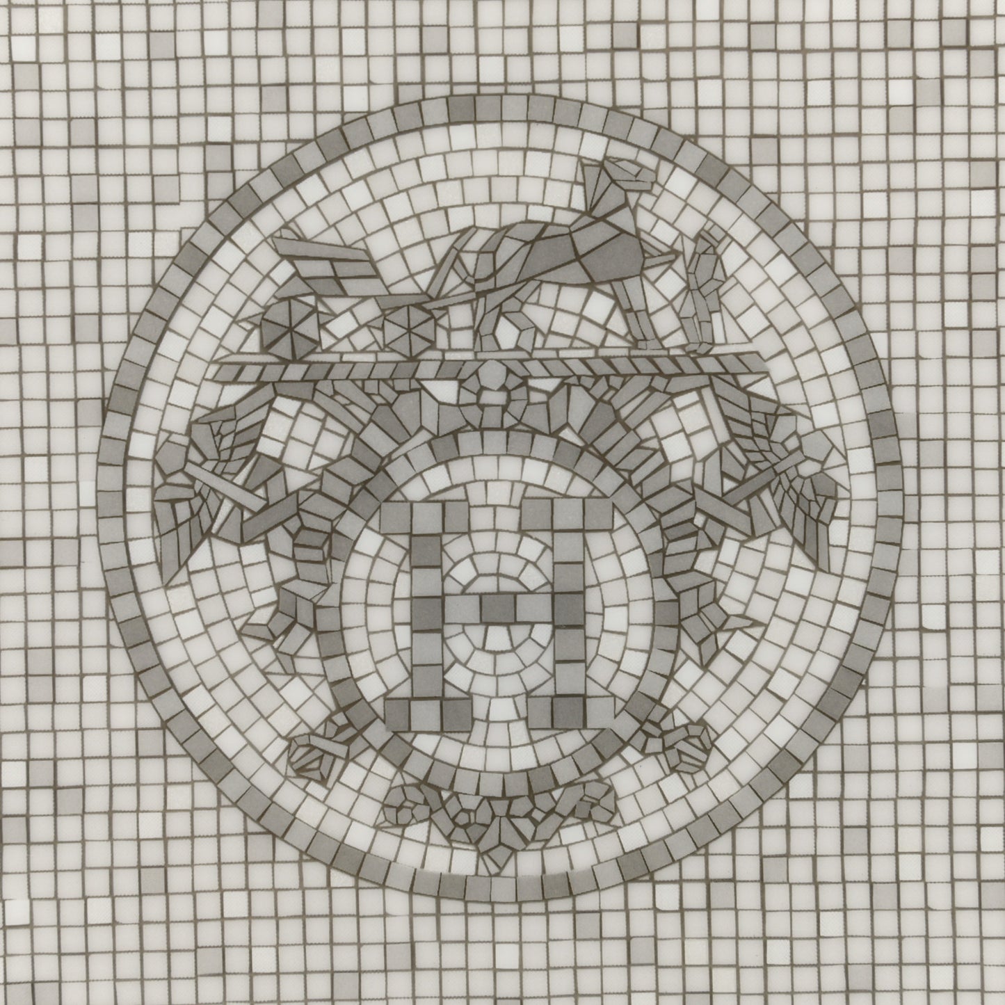 Porcelain Mosaique au 24 Platine Sushi Plate