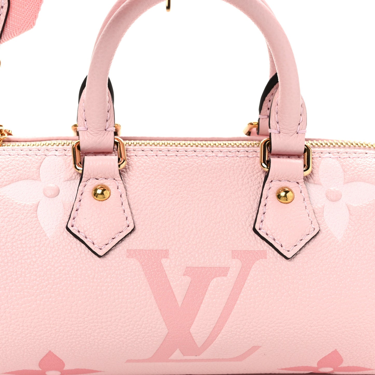 LOUIS VUITTON Empreinte Monogram Giant By The Pool Papillon BB Bouton De Rose