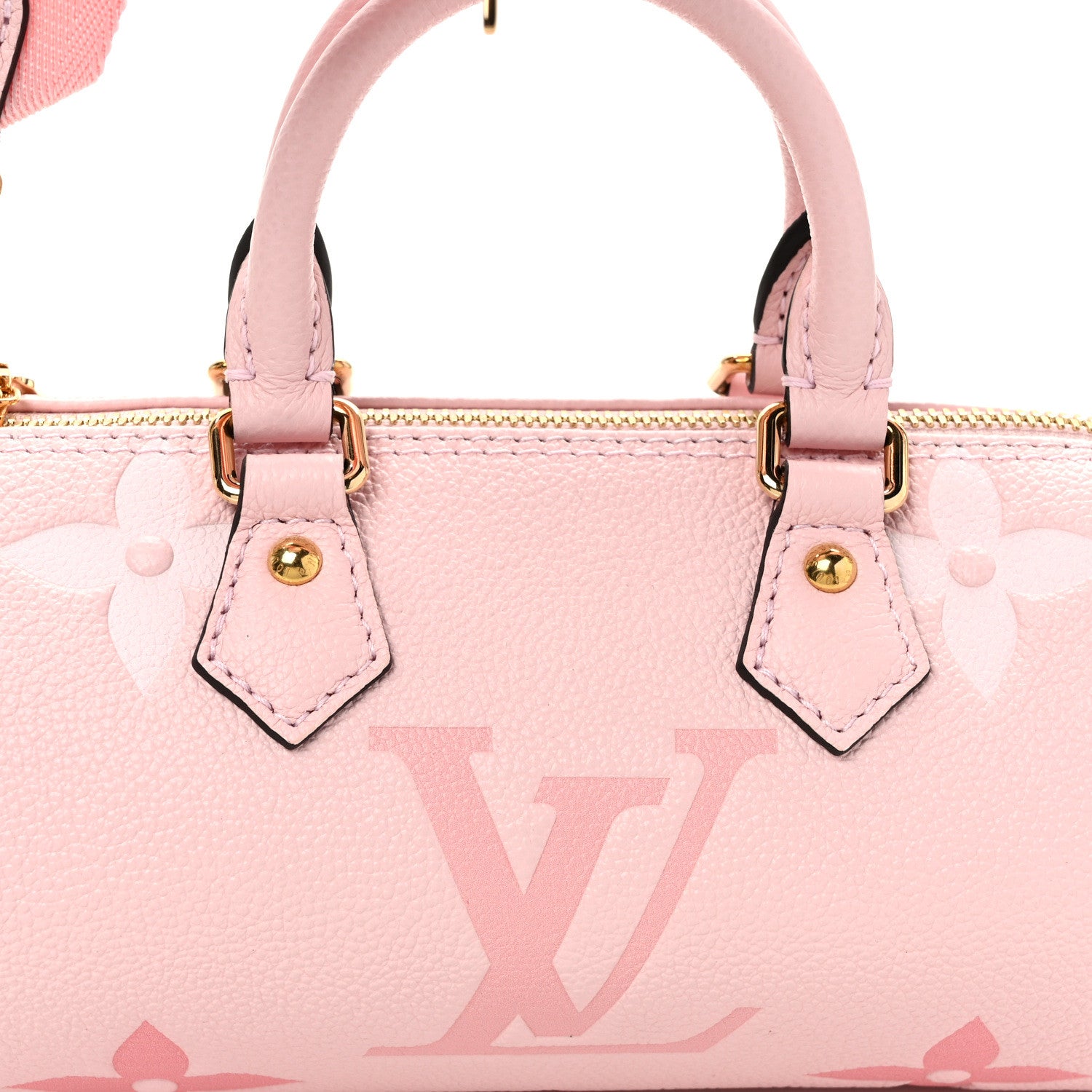 Louis Vuitton LOUIS VUITTON Empreinte Monogram Giant By The Pool Papillon BB Bouton De Rose 7 of 9