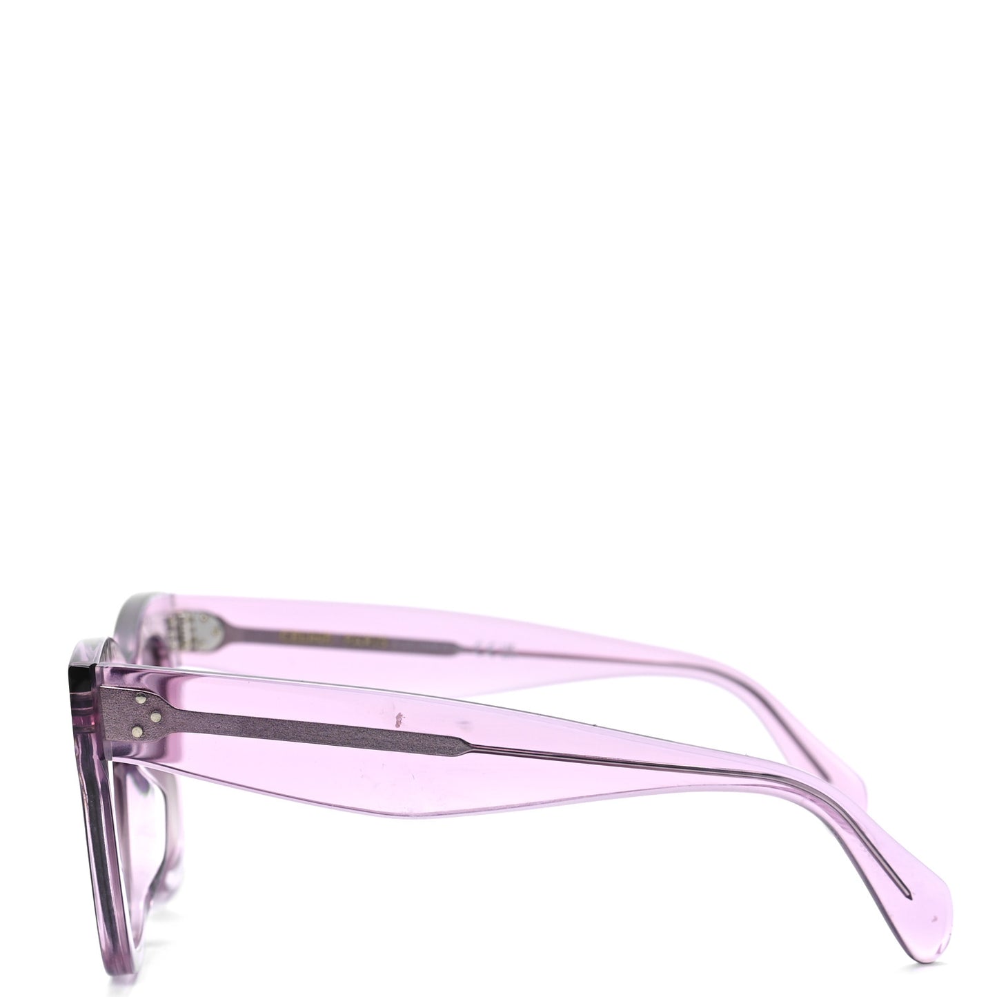 Acetate Cat Eye Sunglasses CL4004IN Transparent Lilac