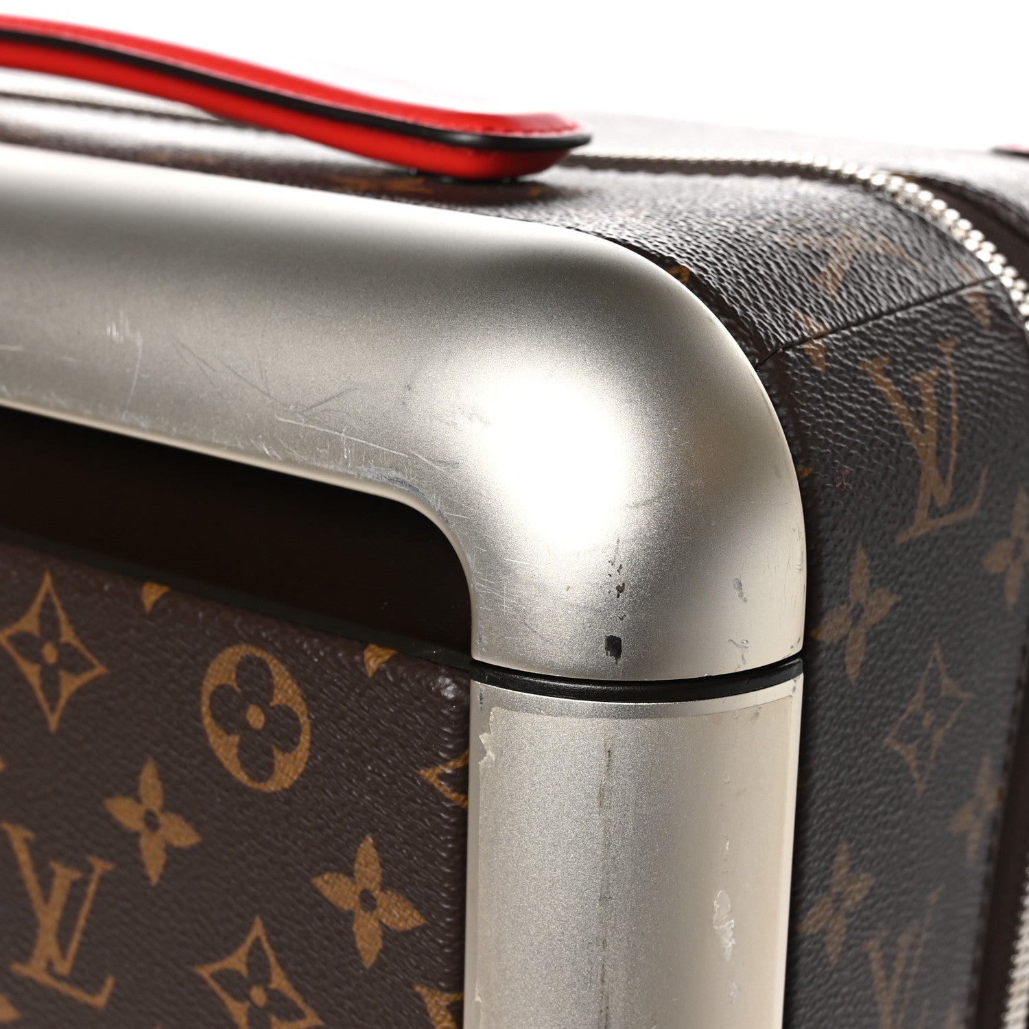 Louis Vuitton Monogram Horizon 55 Coquelicot 10 of 11