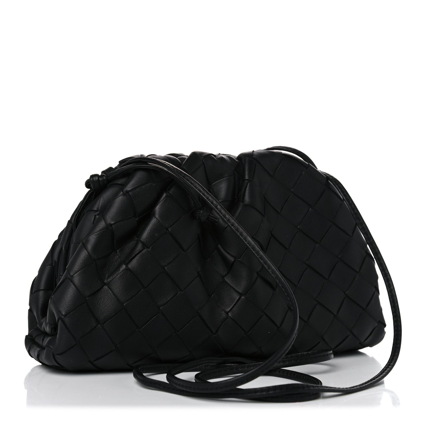 Nappa Intrecciato The Mini Pouch Black