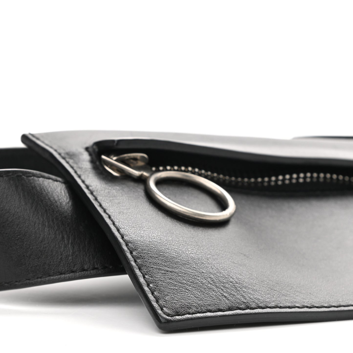 Calfskin Belt Bag Black
