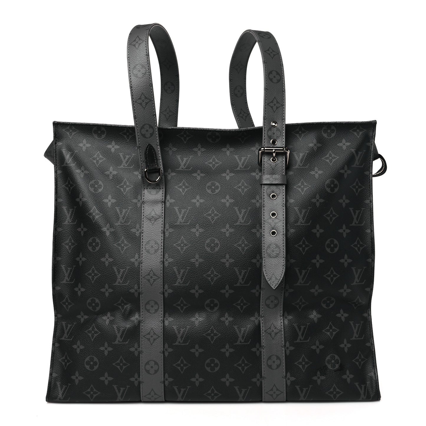 Monogram Eclipse Cabas Zippe GM Black