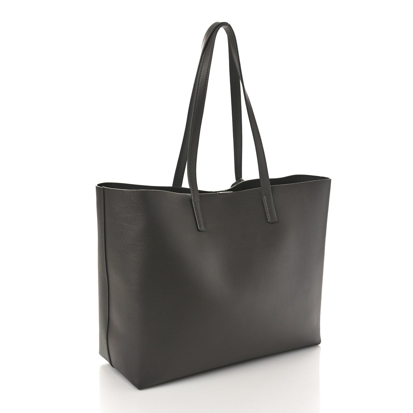 Calfskin Large Shopping Tote Earth