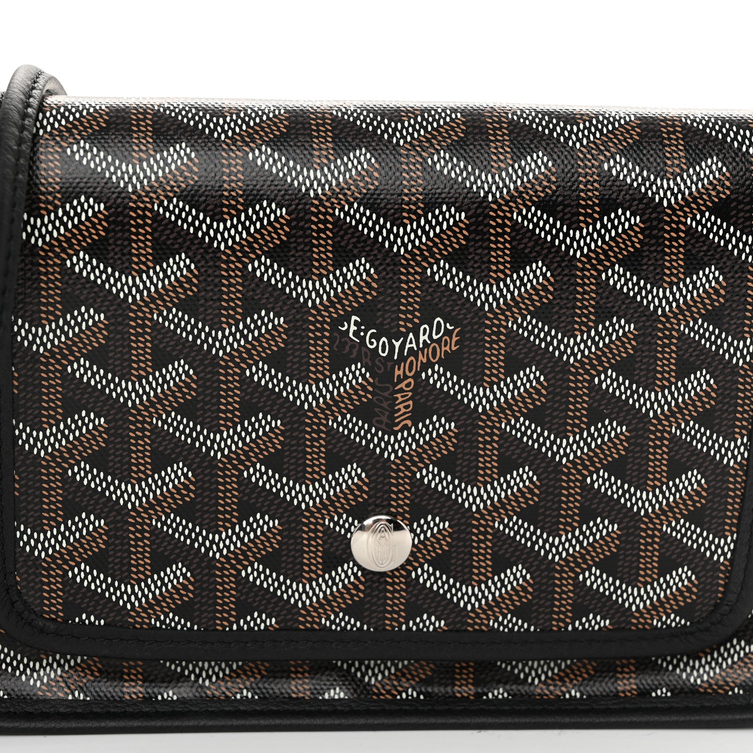 Goyard Goyardine Plumet Wallet Clutch Black 9 of 11
