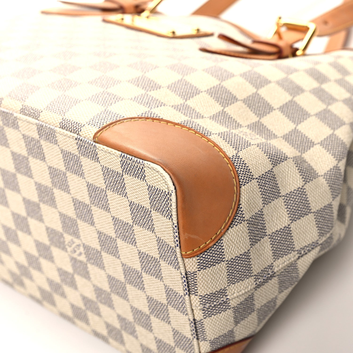 Louis Vuitton Damier Azur Hampstead MM 9 of 12