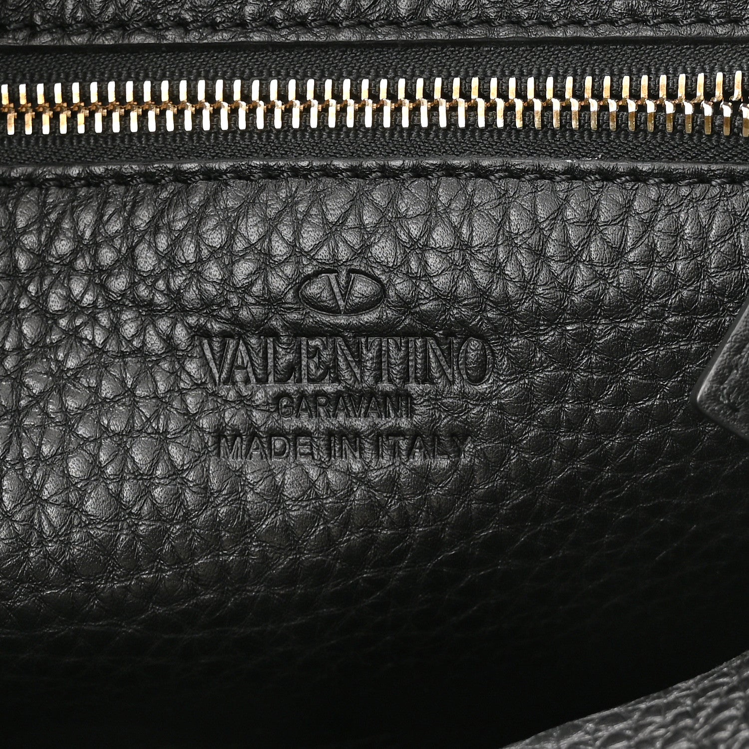 Valentino Garavani Pebbled Calfskin Small Rockstud Flip-Lock Messenger Bag Black 5 of 8